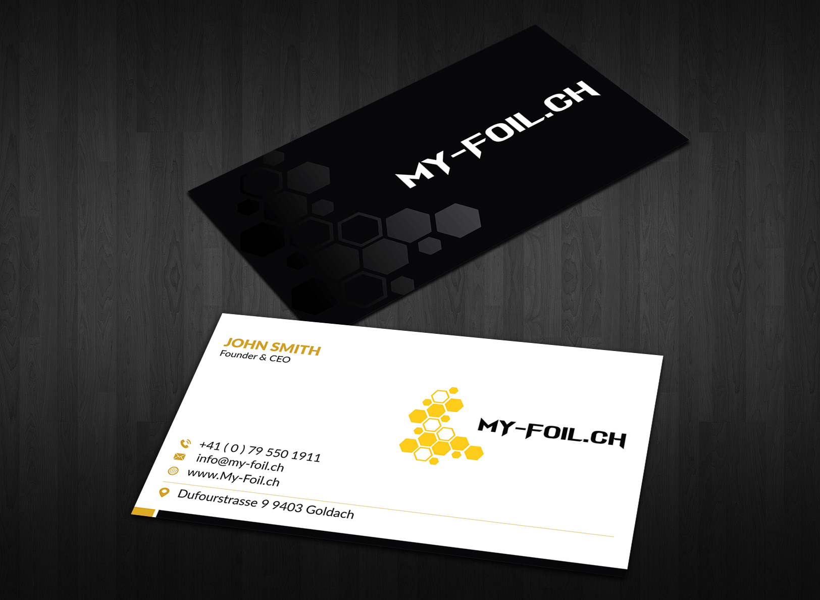 Design de Carte de Visite par Musa. A pour Emkko gmbh | Design #23546577
