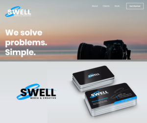 Swell Media & Creative | Logo Design by Mario