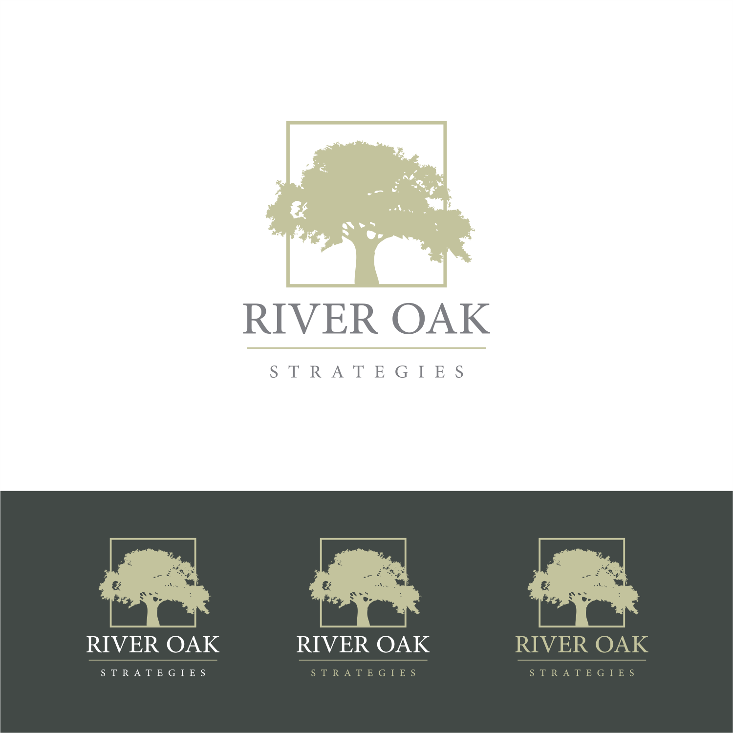 Logo-Design von ThiagoB für River Oak Strategies | Design #23550222