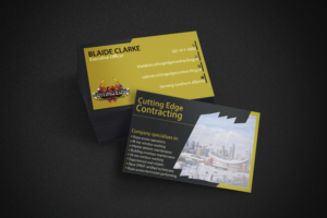 Business Card Design by Gexton for Cutting Edge Contracting  | Design: #23520385