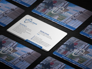 Business Card Design by OxonoArt for Cutting Edge Contracting  | Design: #23561841