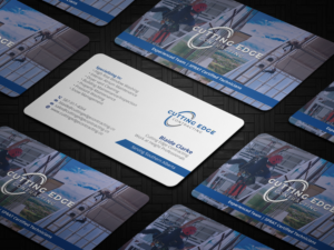 Business Card Design by OxonoArt for Cutting Edge Contracting  | Design: #23561842