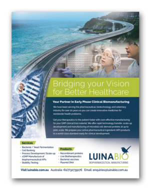 Pharmaceutical Manufacturing Services Advertisement | Werbe-Design von see why