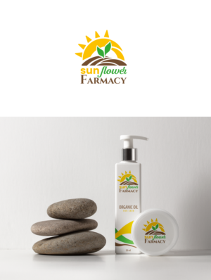 Logo Design by Taya Bright for Sunflower Farmacy | Design #23518264