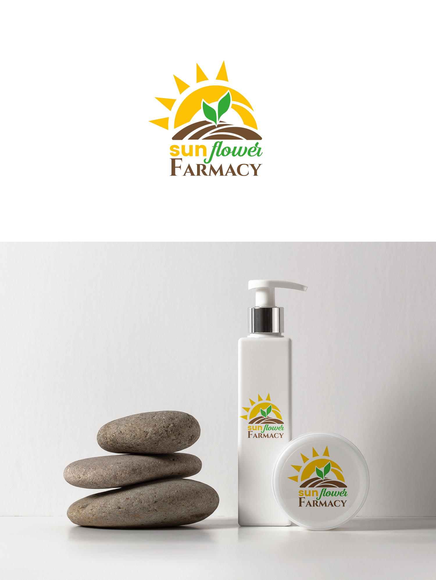 Diseño de Logo por Taya Bright para Sunflower Farmacy | Diseño #23518265