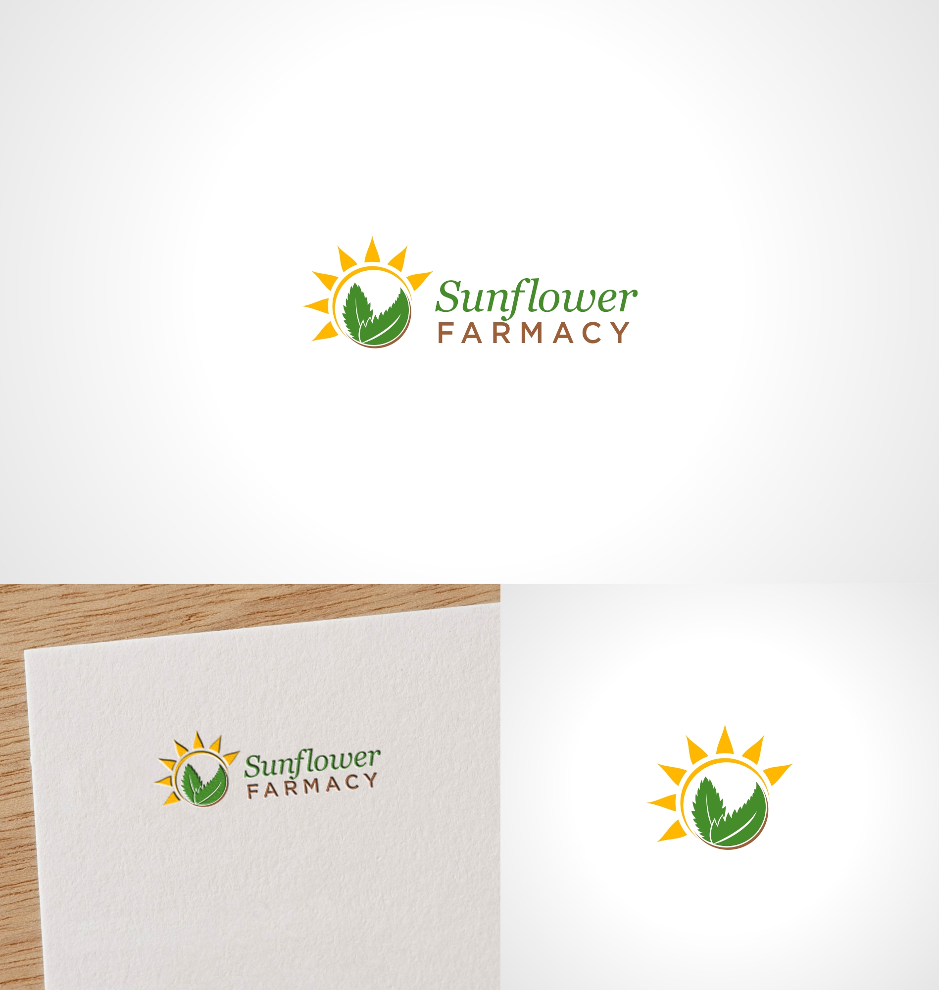 Logo Design by Joenet Jayawarna for Sunflower Farmacy | Design #23518719