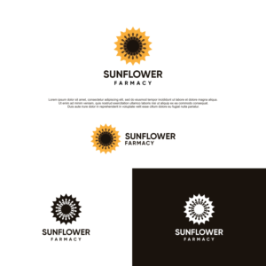 sunflower Farmacy  | Diseño de Logo por Farqaleit™