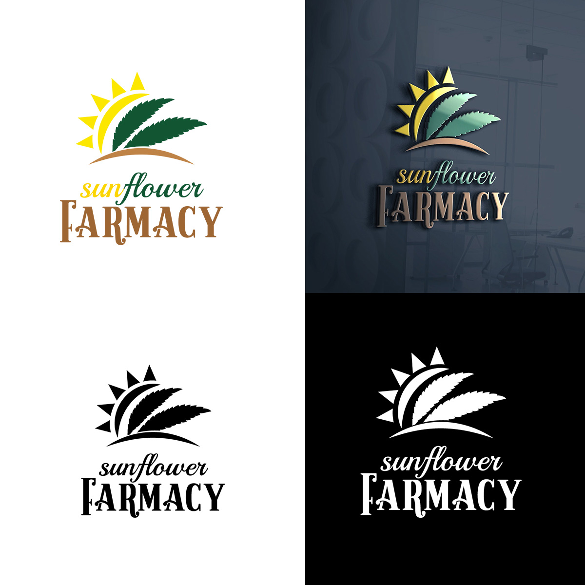 Logo Design by aditya msf54 for Sunflower Farmacy | Design #23523465