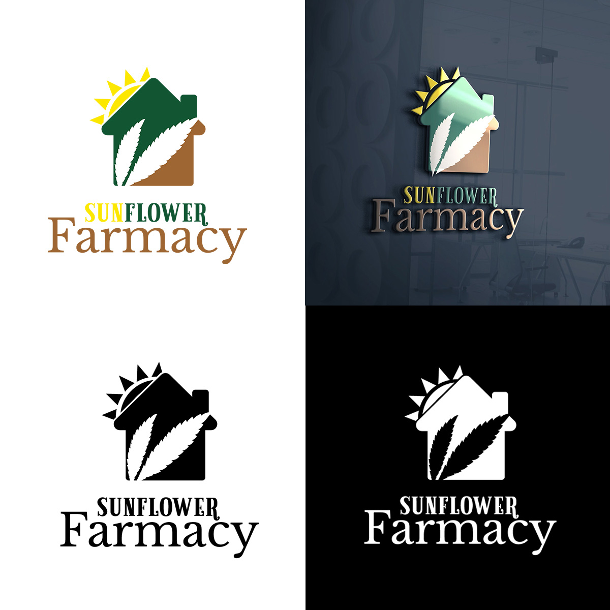 Logo Design by aditya msf54 for Sunflower Farmacy | Design #23523467