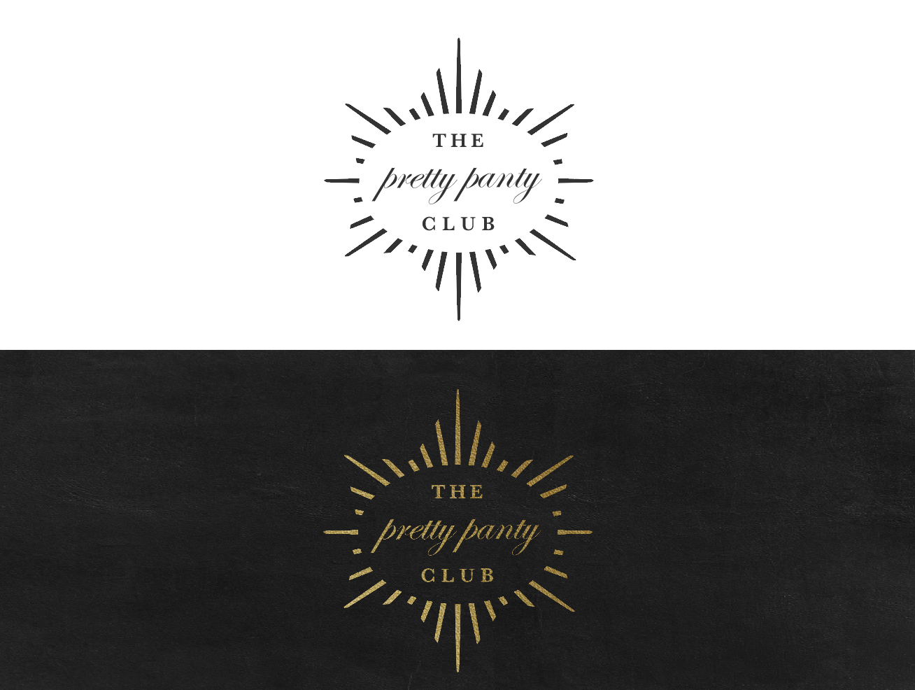 Logo Design by wonderland for The Pretty Panty Club  | Design #23517703