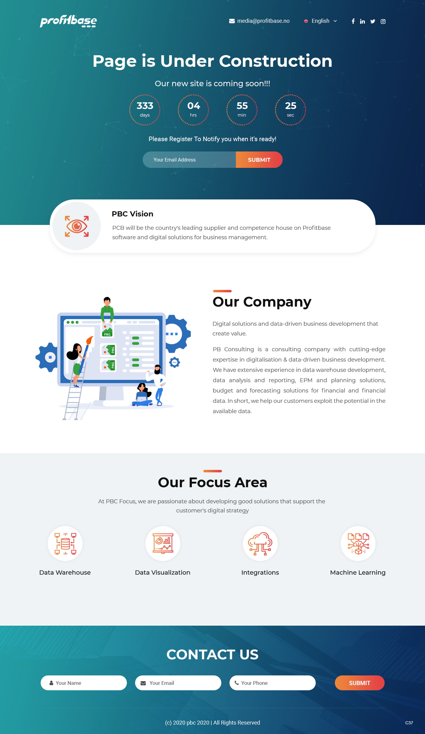 Web Design by pb for Profitbase | Design #23522347