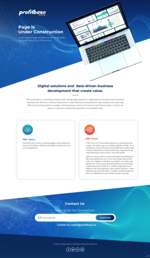 Web Design by pb for Profitbase | Design: #23522371