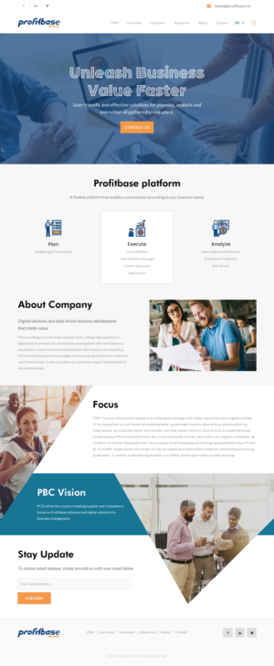 Web Design by rightway for Profitbase | Design: #23527402