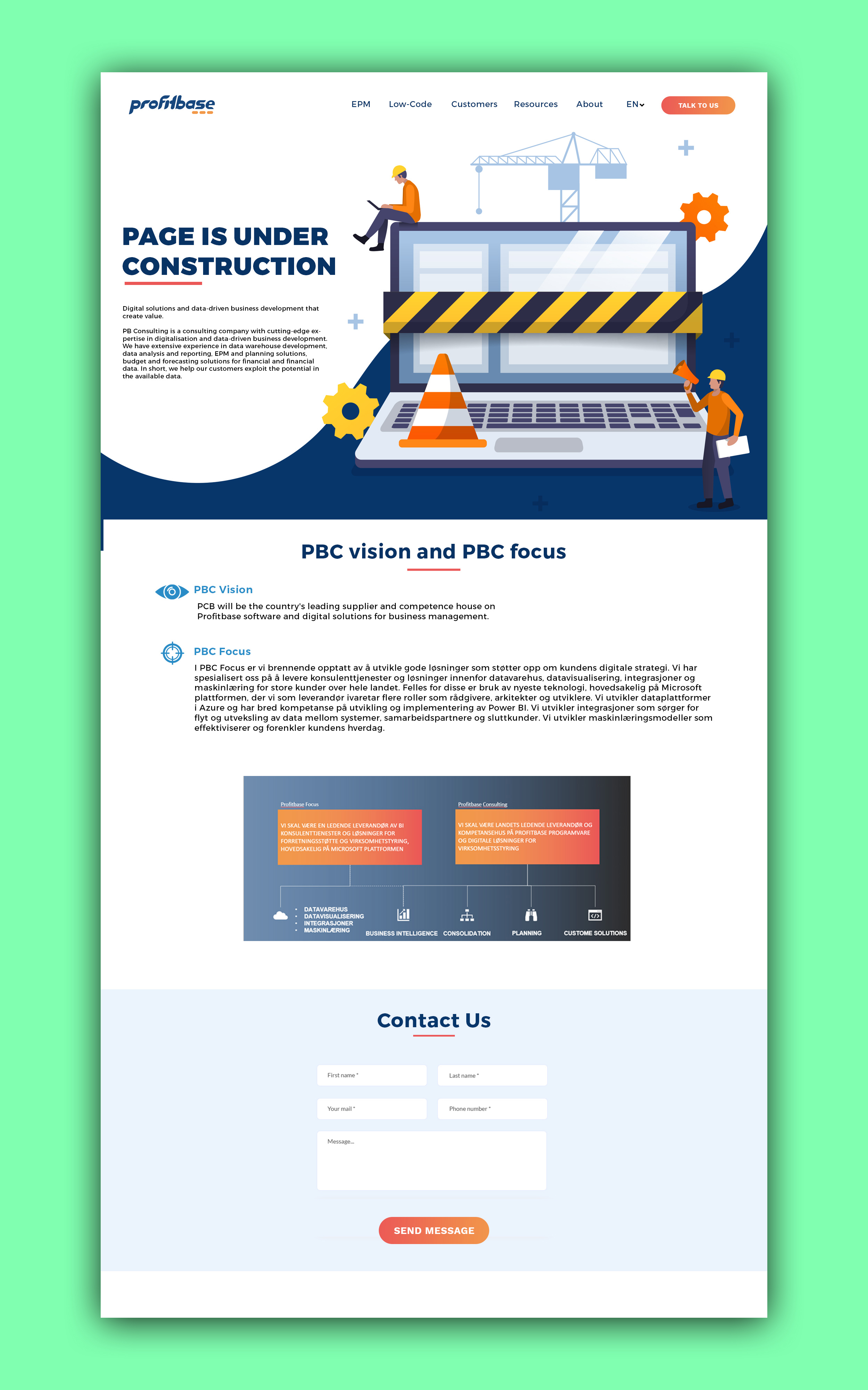 Web Design by nguruzzdng for Profitbase | Design #23515023