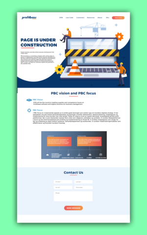 Web Design by nguruzzdng for Profitbase | Design: #23515023