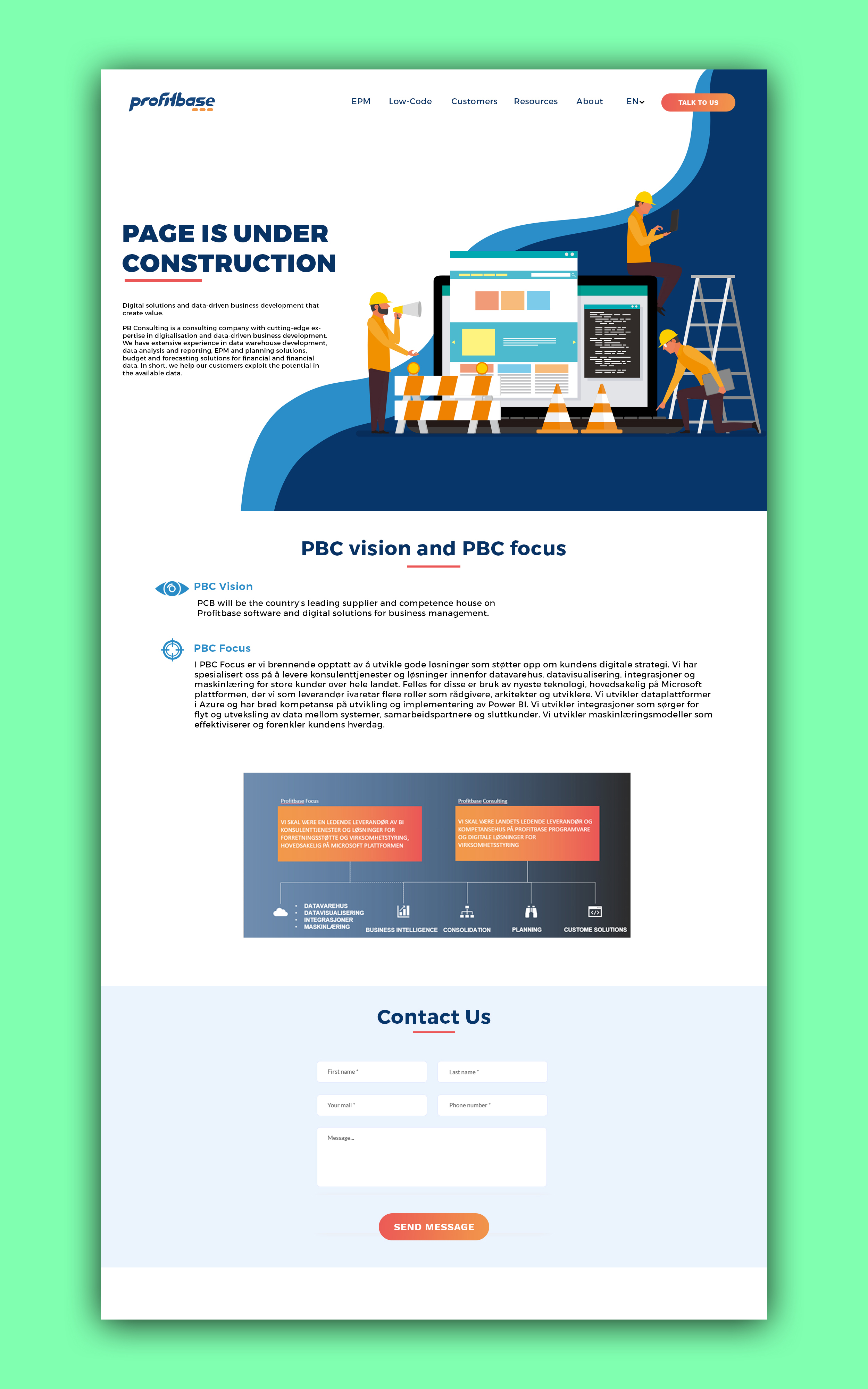 Web Design by nguruzzdng for Profitbase | Design #23515037