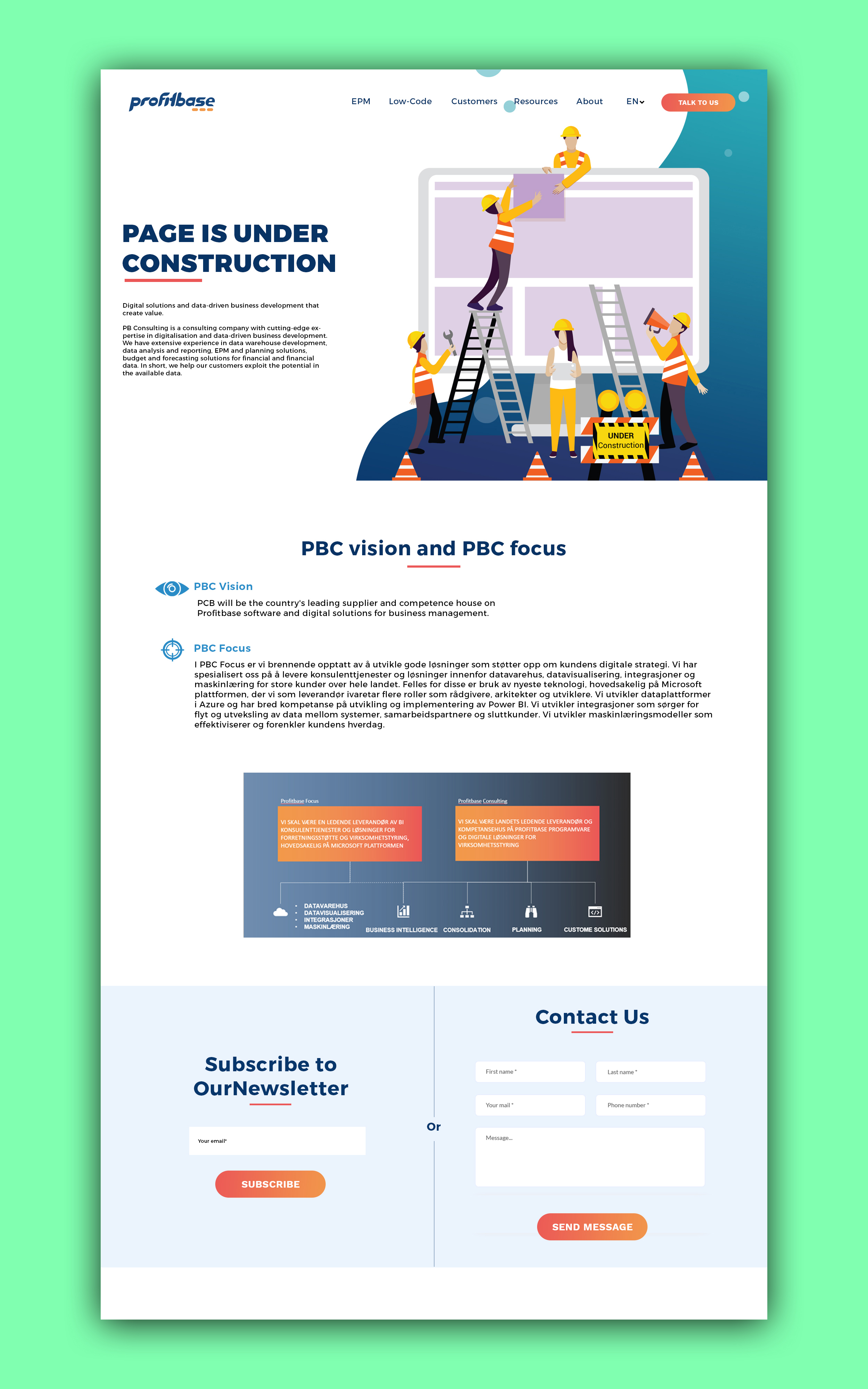 Web Design by nguruzzdng for Profitbase | Design #23515041