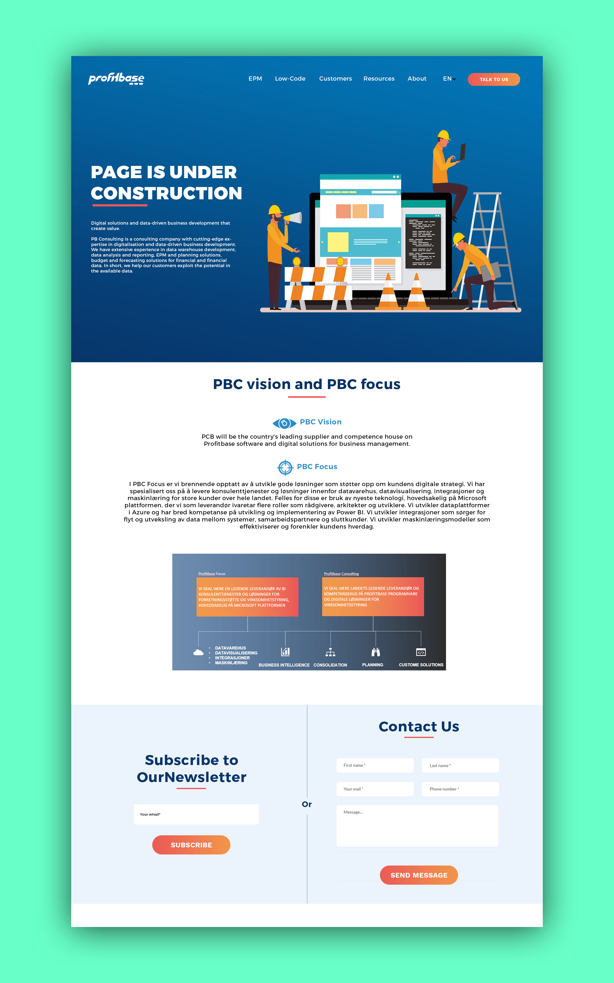 Web Design by nguruzzdng for Profitbase | Design #23518507