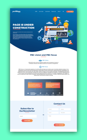 Web Design by nguruzzdng for Profitbase | Design: #23518510