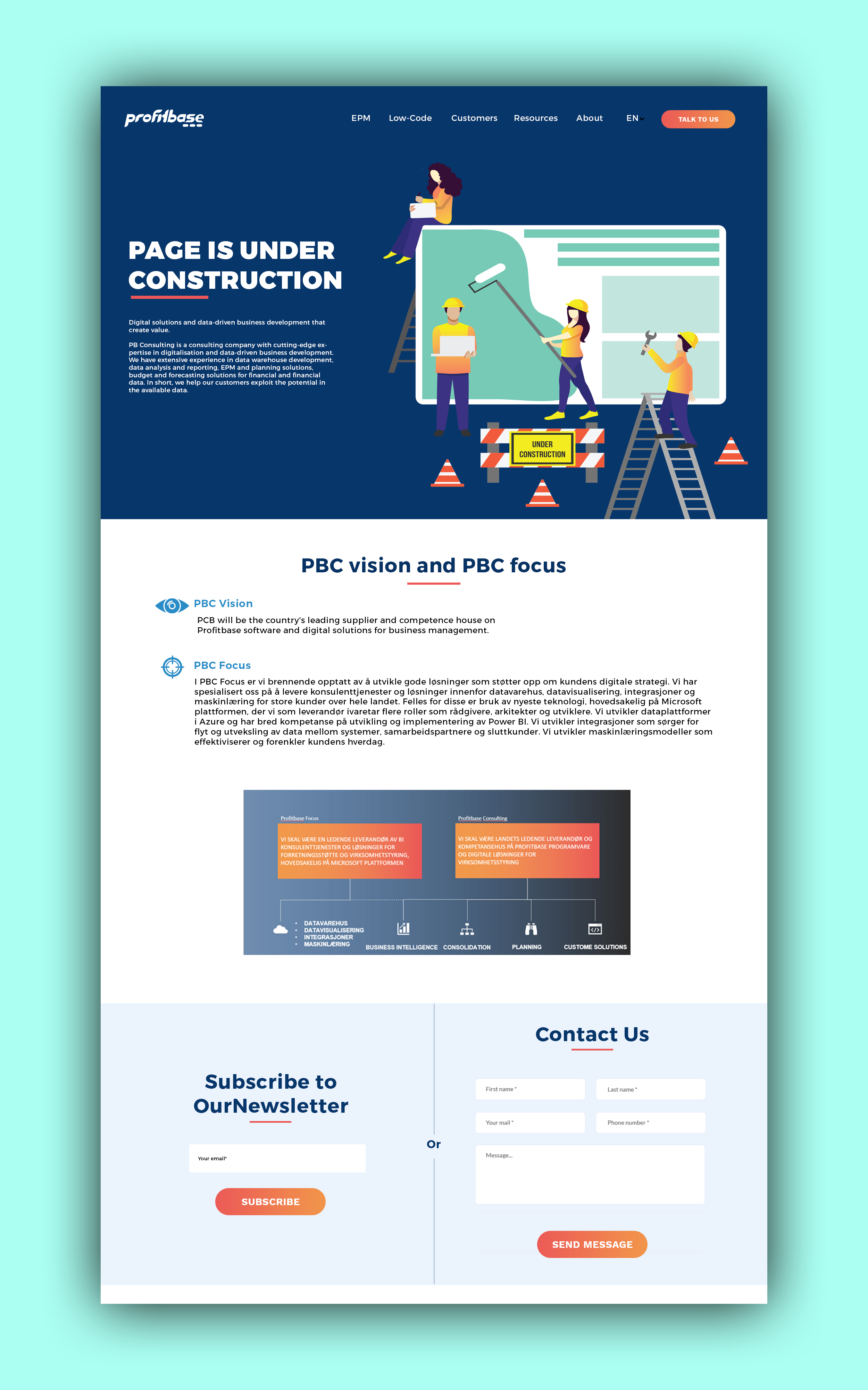 Web Design by nguruzzdng for Profitbase | Design #23520927