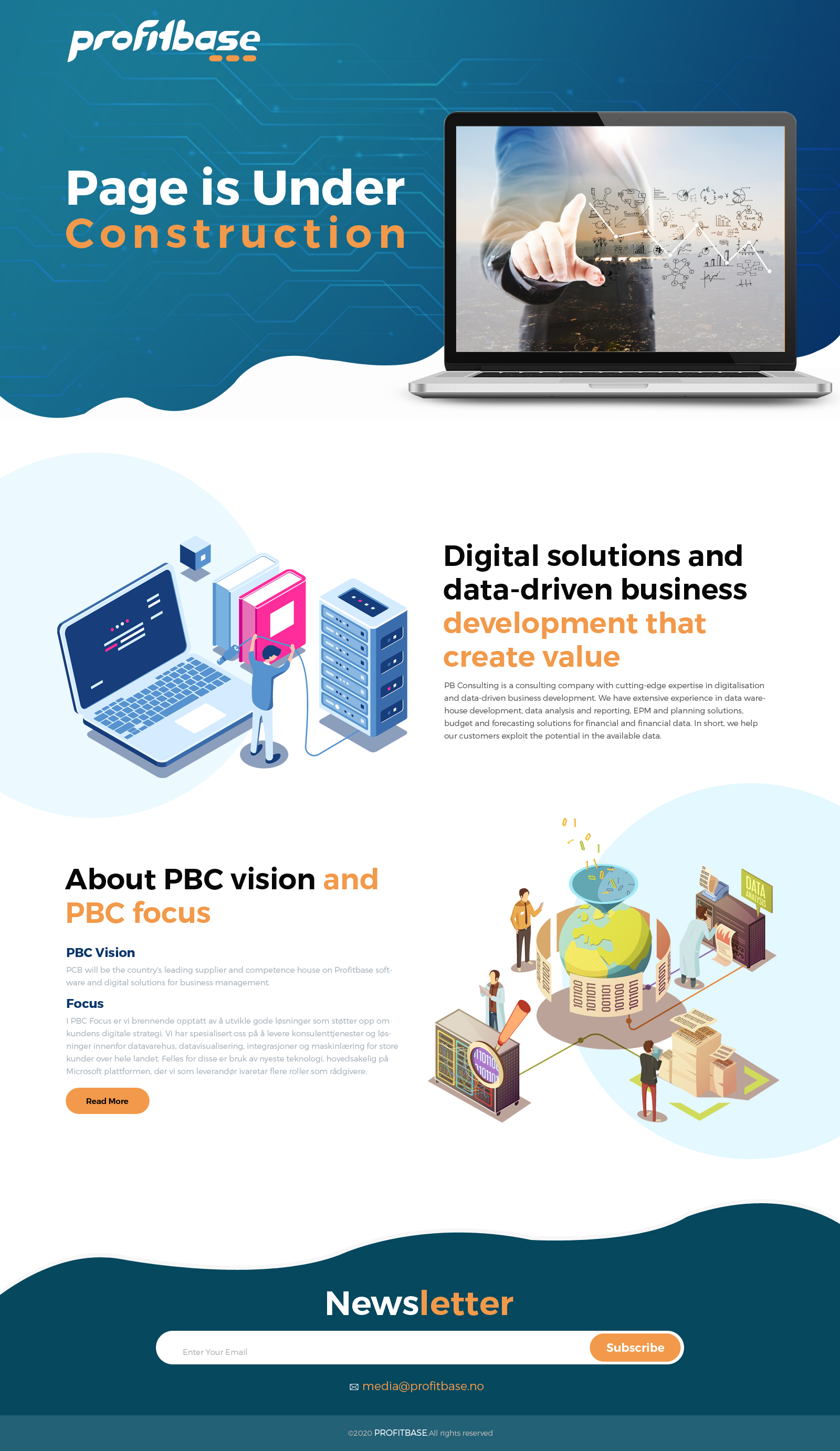 Web Design by sai.designer87 for Profitbase | Design #23528303
