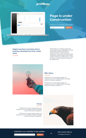 Diseño Web por ParimalBakrola para Profitbase | Diseño #23561067