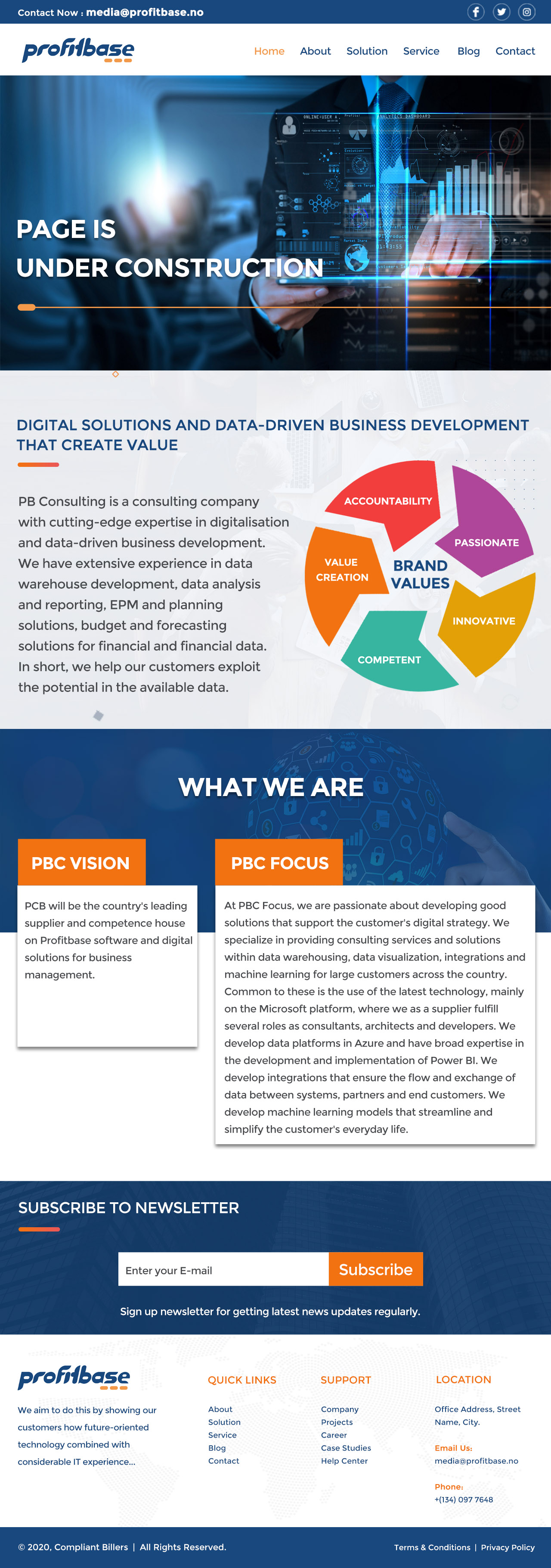 Web-Design von Bharanikumars für Profitbase | Design #23560106