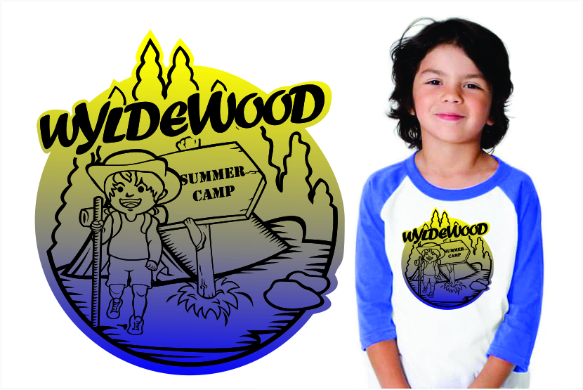 T-shirt Design by Den Bagus for Camp Wyldewood | Design #23543600