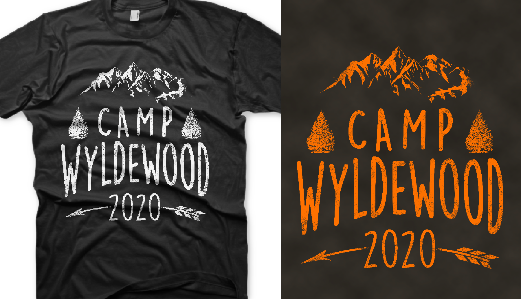 T-shirt Design by OT Design for Camp Wyldewood | Design #23536129