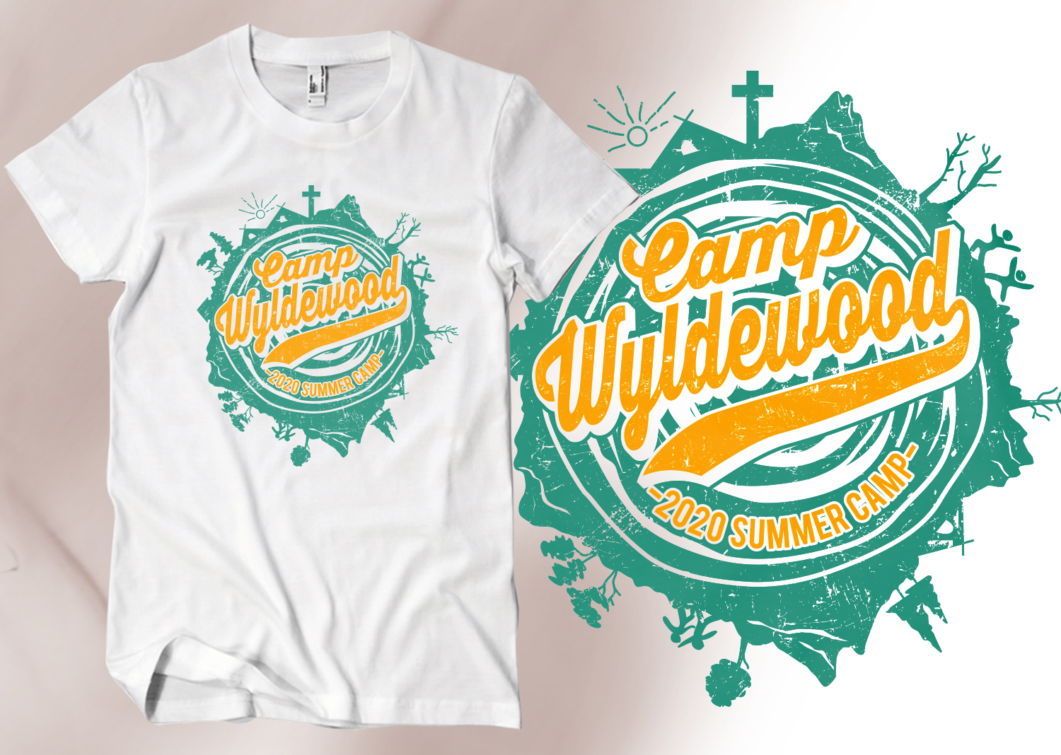 T-shirt Design by Uprinteez for Camp Wyldewood | Design #23560556