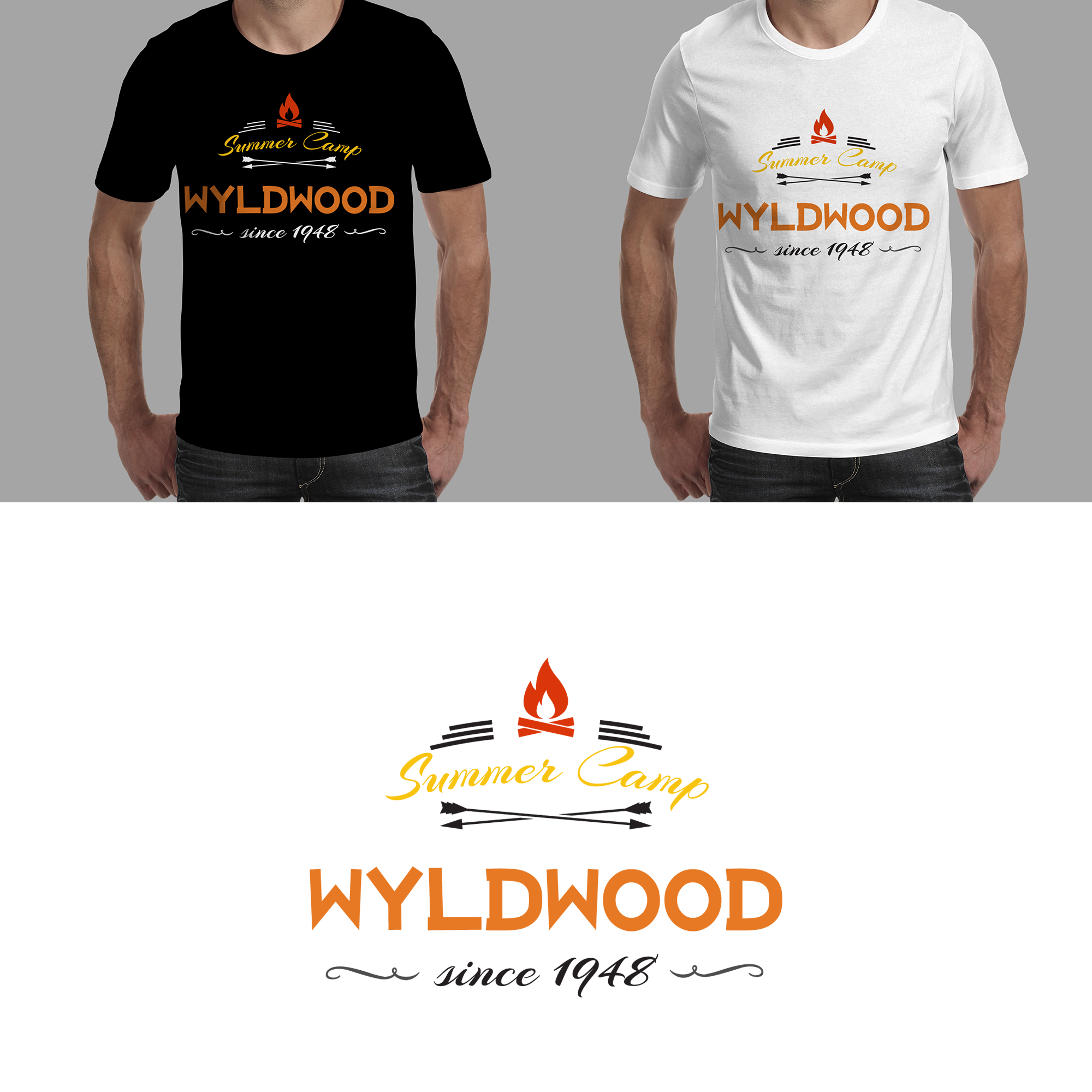T-shirt Design by ompratapsinha 2 for Camp Wyldewood | Design #23516762