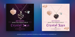 Monthly/Holiday Graphics for Retail Store Starting w/ Valentines Day | Graphic Design by ARTOGRAPHY