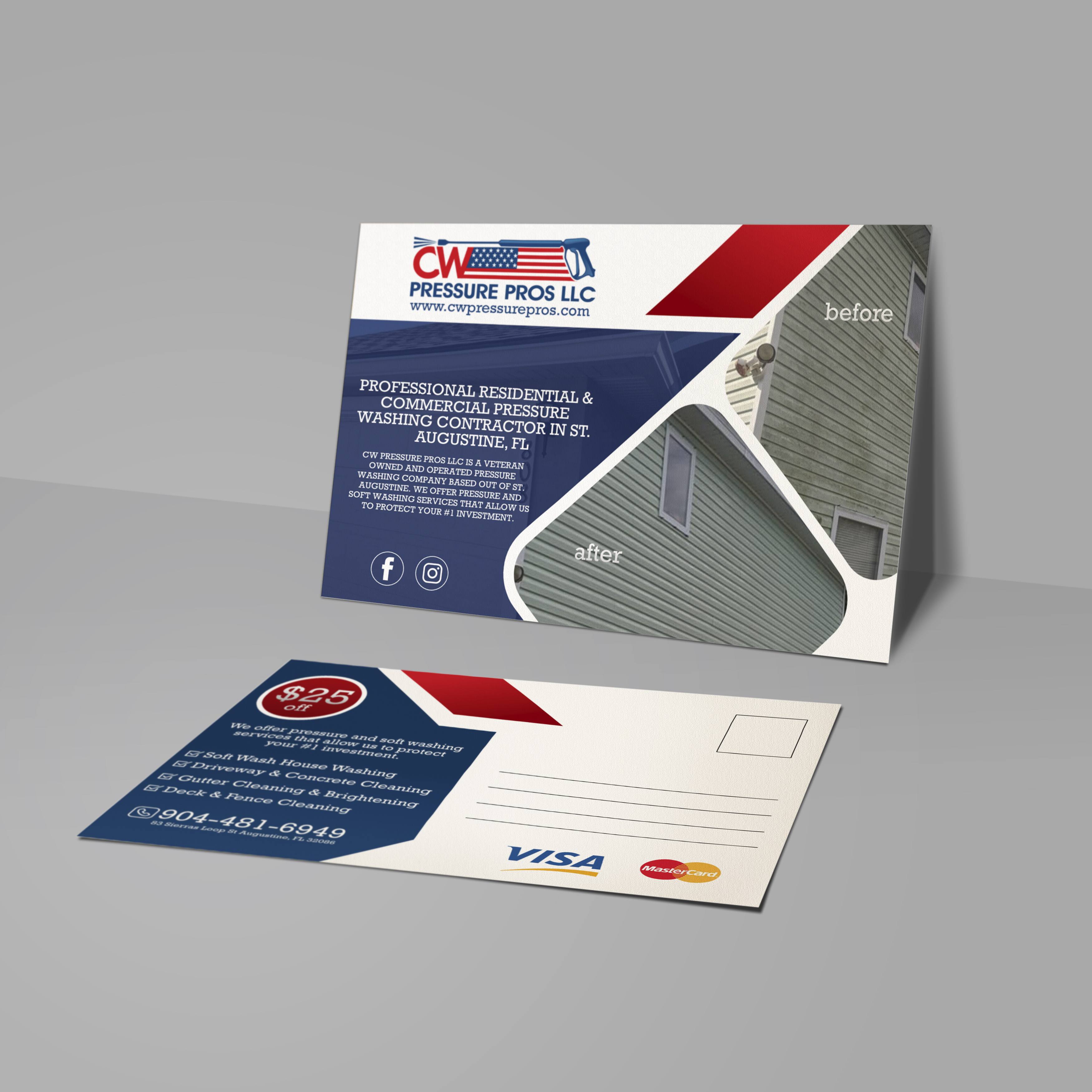 Postcard Design by Black Machine Grafx for this project | Design #23518240