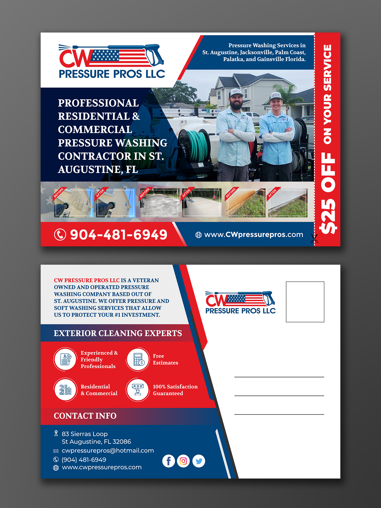 Postcard Design by ecorokerz for this project | Design #23527960