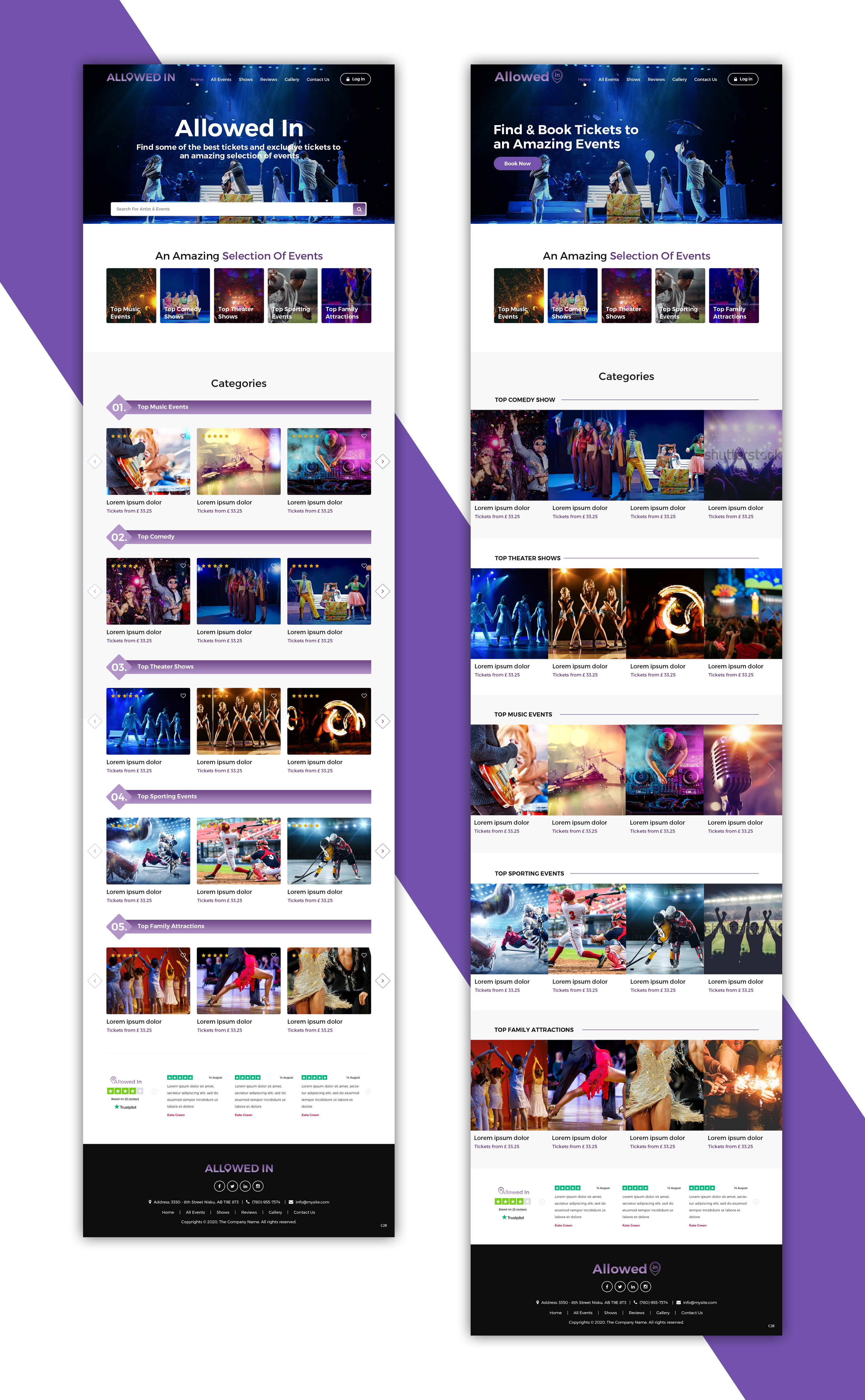 Web Design by pb for this project | Design #23536001