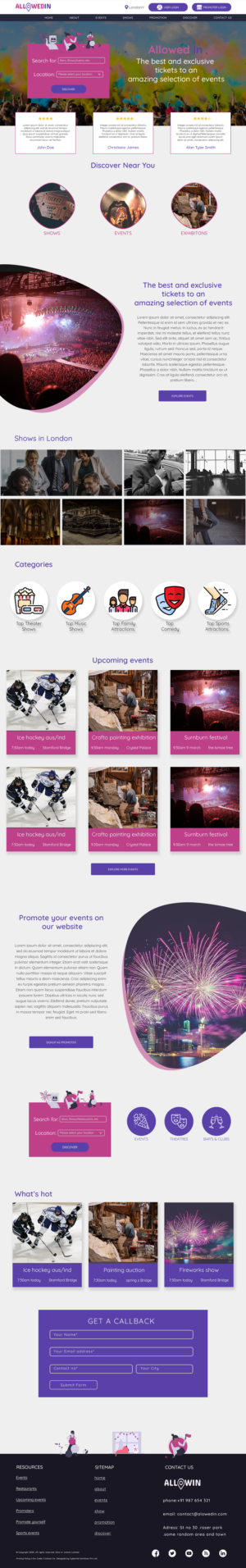 Web-Design von Designtiel für dieses Projekt | Design #23564614