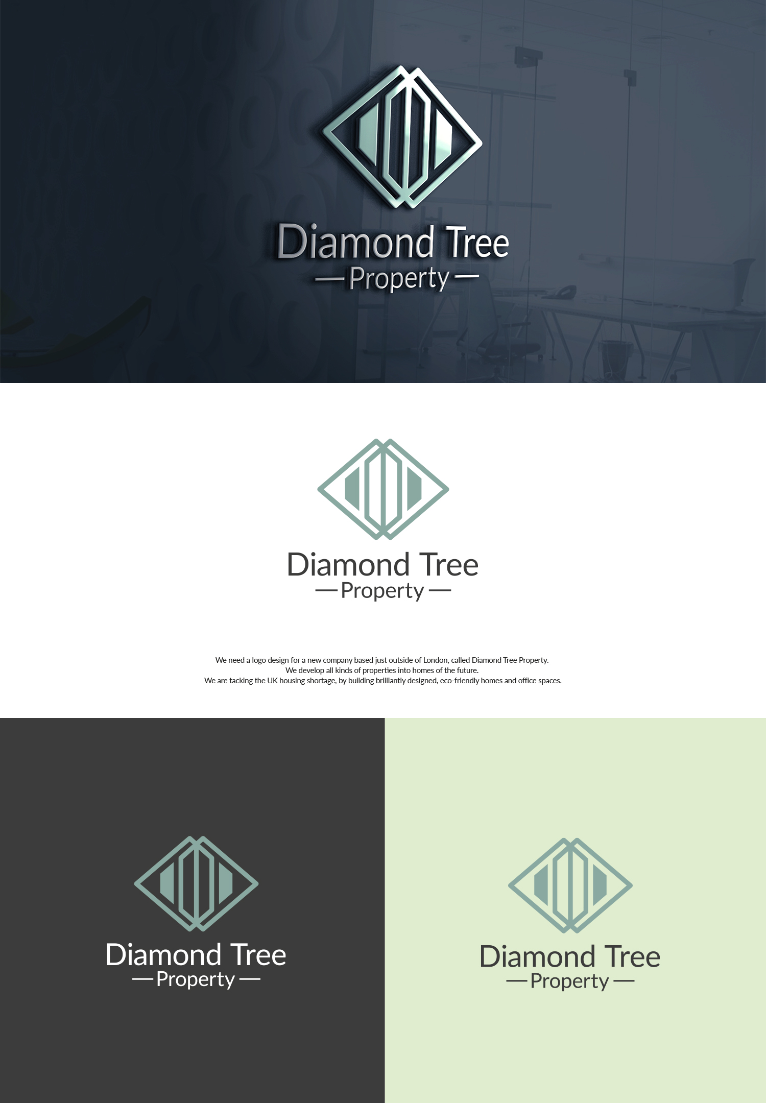 Diseño de Logo por designbysy para Diamond Tree Commerce Ltd | Diseño #23550911