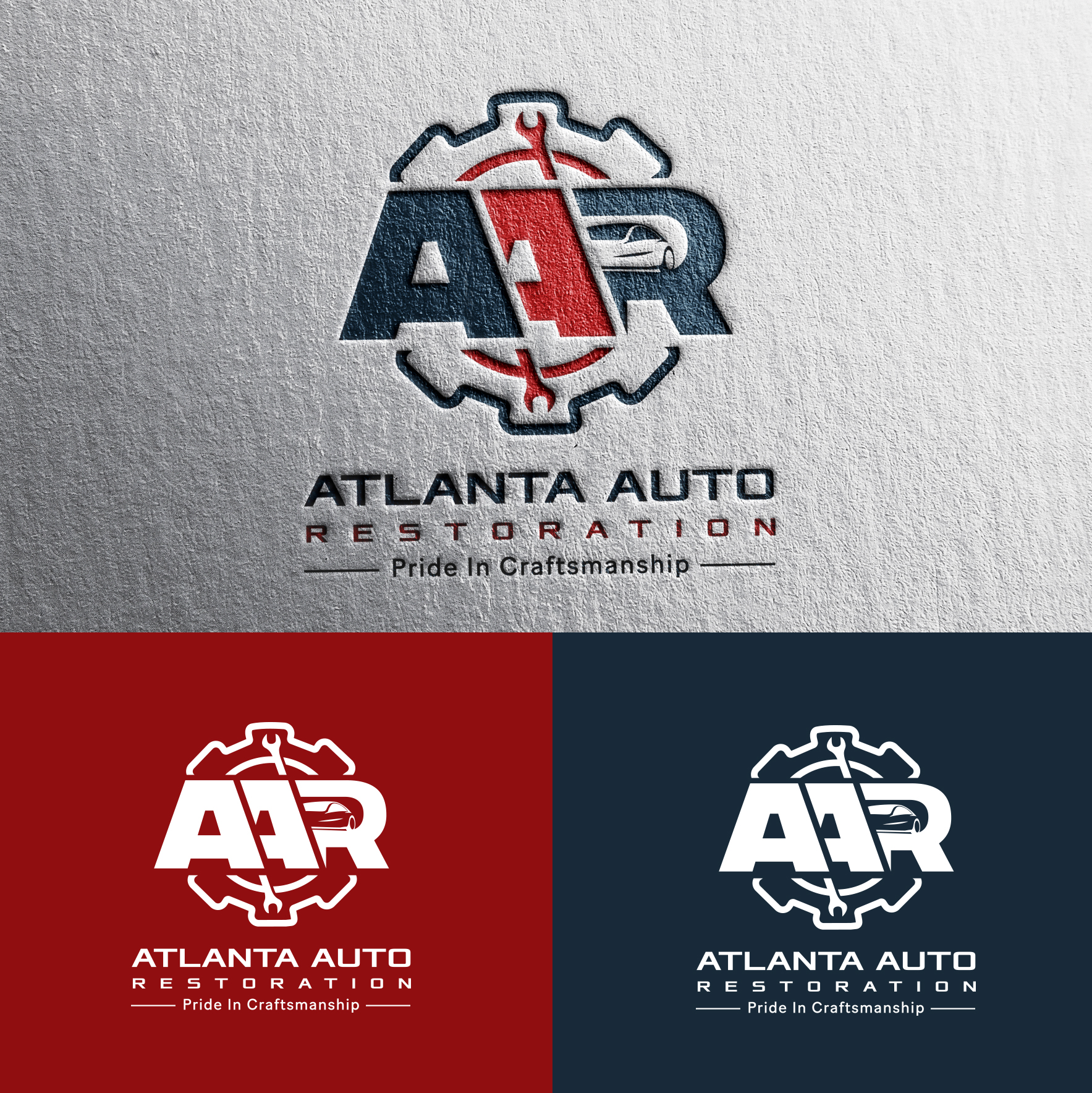 Logo Design by Samson Ngetich for Atlanta Auto Restoration  | Design #23537552