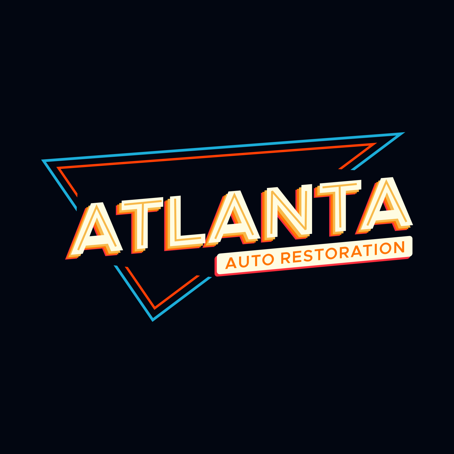 Logo Design by Pixel Sprout for Atlanta Auto Restoration  | Design #23519551