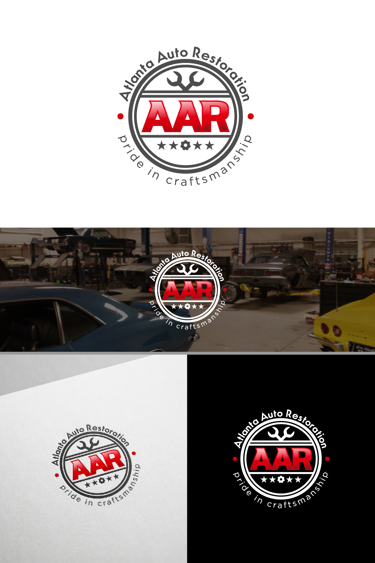 Diseño de Logo por Deziners Zone para Atlanta Auto Restoration  | Diseño #23521890