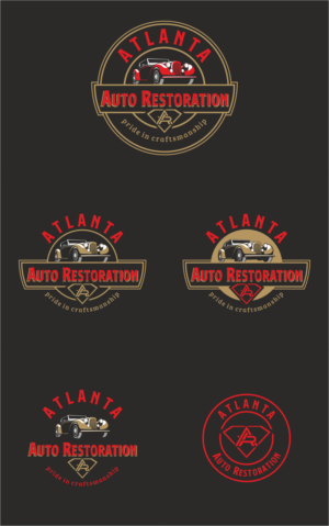 Logo Design by chameerakasundb for Atlanta Auto Restoration  | Design: #23579159