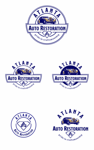 Logo Design by chameerakasundb for Atlanta Auto Restoration  | Design: #23584741