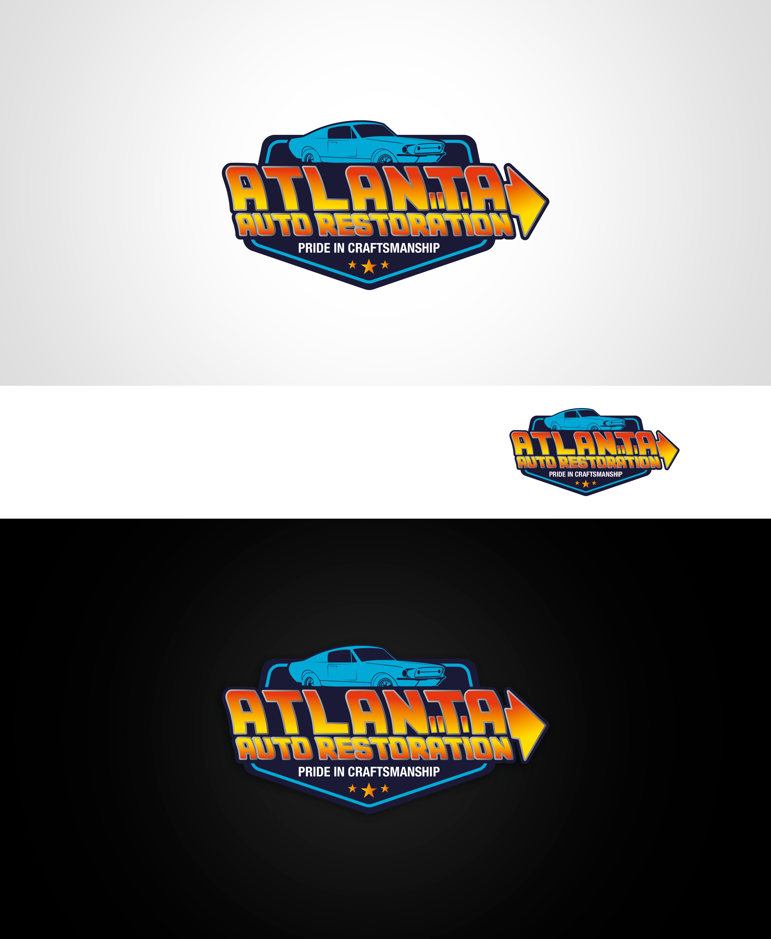 Logo Design by Taya Bright for Atlanta Auto Restoration  | Design #23562954