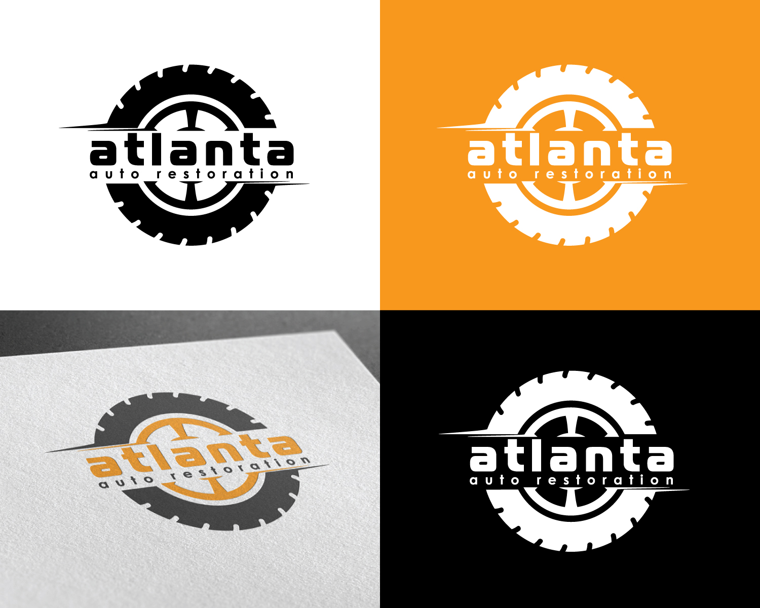 Logo Design by Sheikh Designer for Atlanta Auto Restoration  | Design #23560835