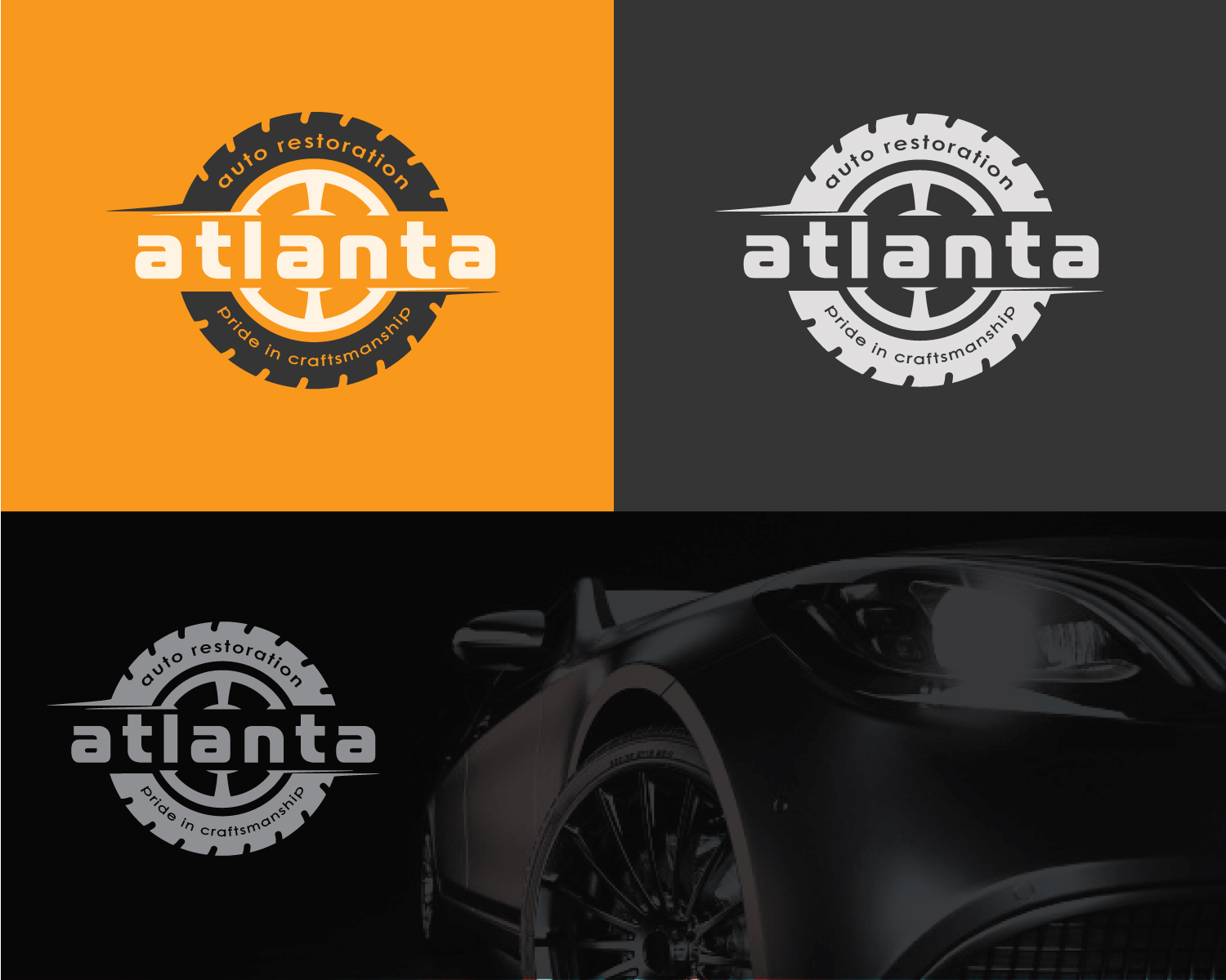 Logo Design by Sheikh Designer for Atlanta Auto Restoration  | Design #23560842