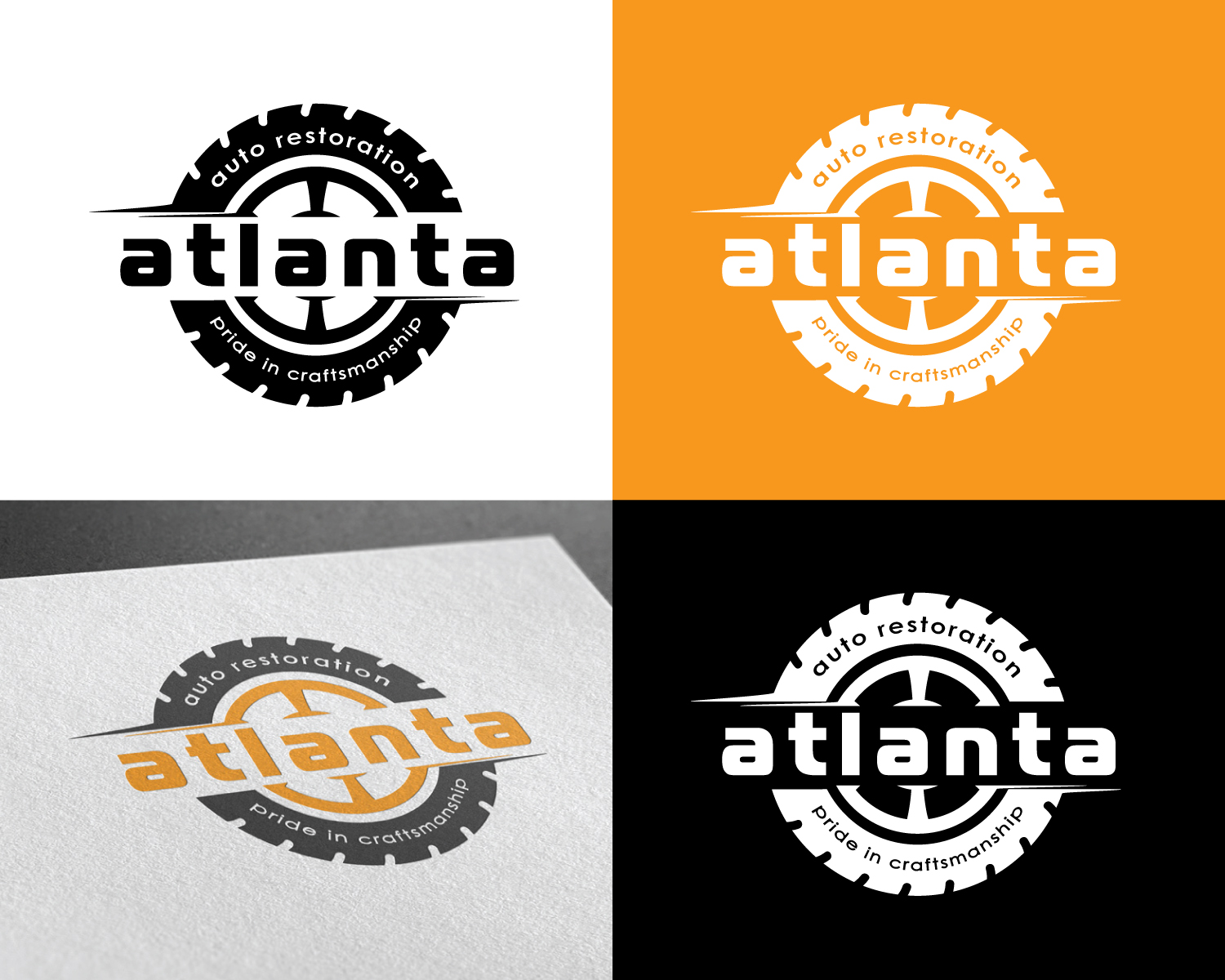 Logo Design by Sheikh Designer for Atlanta Auto Restoration  | Design #23560843