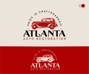 Logo Design by Olga Helga for Atlanta Auto Restoration  | Design: #23526619