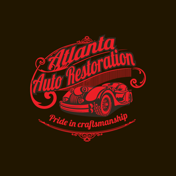 Logo Design by Zeeshan K for Atlanta Auto Restoration  | Design #23621724