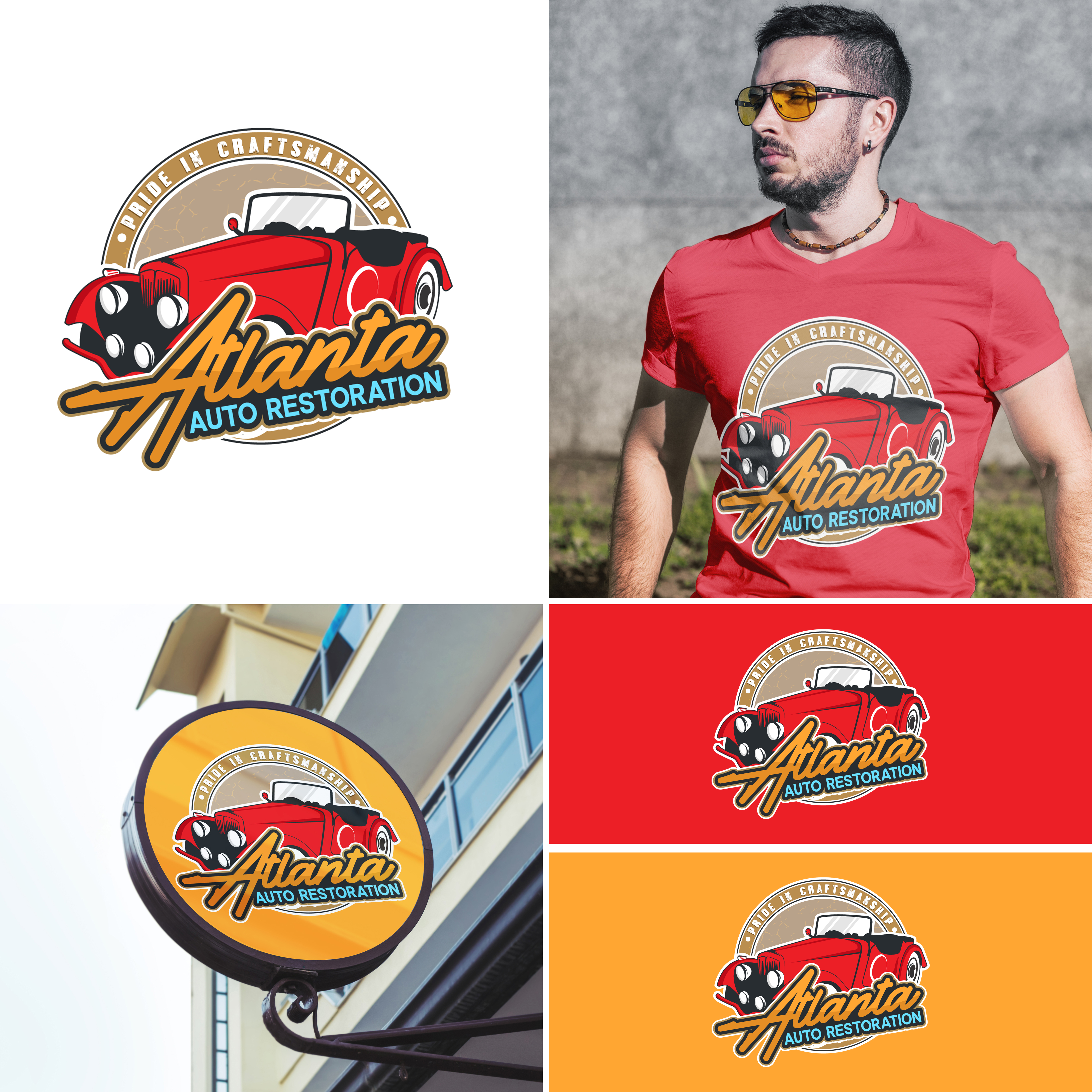 Logo Design by Jose Alvin for Atlanta Auto Restoration  | Design #23561412