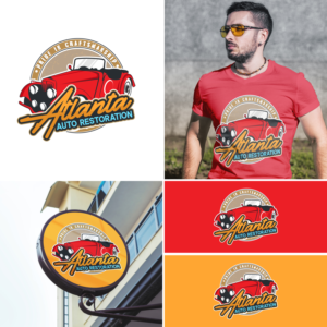 Logo Design by Jose Alvin for Atlanta Auto Restoration  | Design: #23561412
